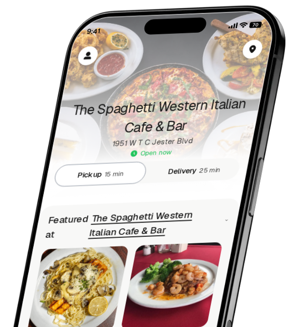 The Spaghetti Western Italian Cafe & Bar app preview