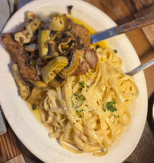 Veal Scallopine.