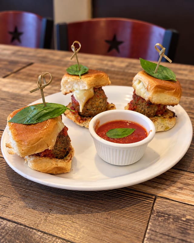 Meatball Sliders.