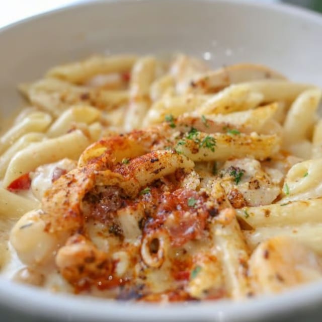 Shrimp and Chicken.